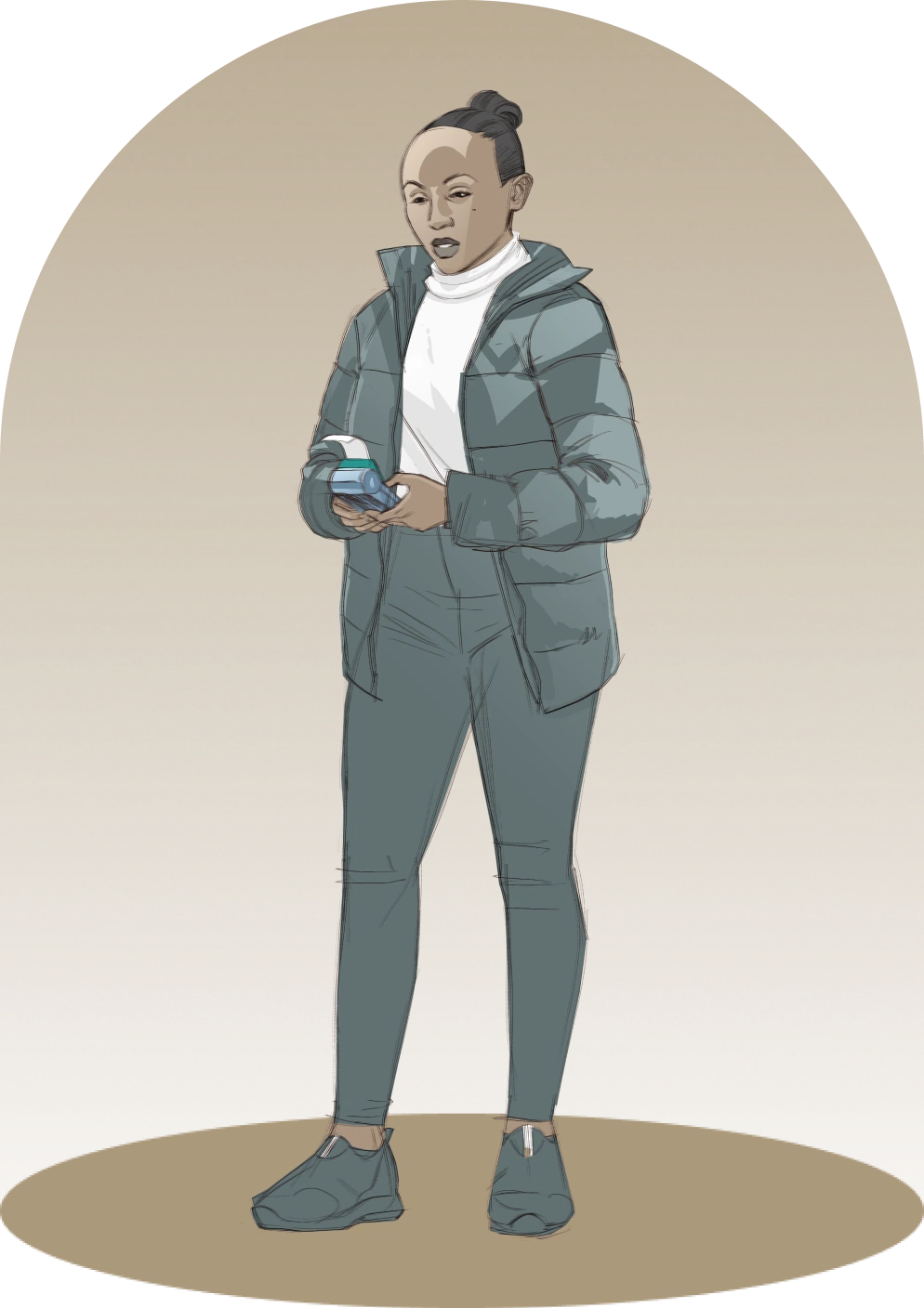 A portrait of a male Builder